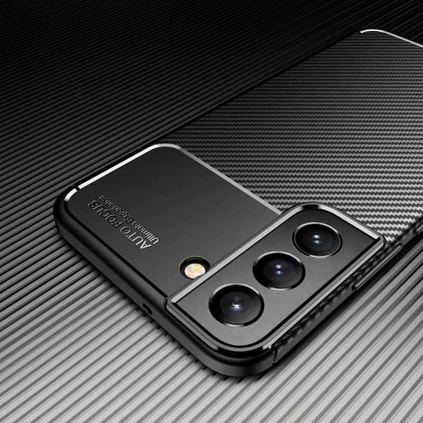 Samsung Galaxy S21 FE Iskunkestävä ohut kansi FullCarbon V4
