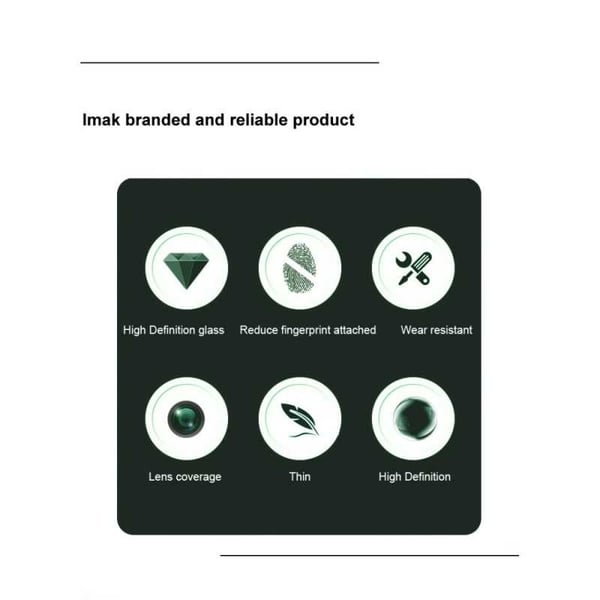 2-PACK Google Pixel 6 Pro Skydd Linsskydd Kameraskydd