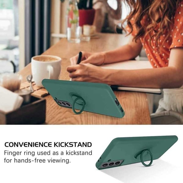 Samsung S21 FE Iskunkestävä kotelo CamShield-renkaan pidikkeellä