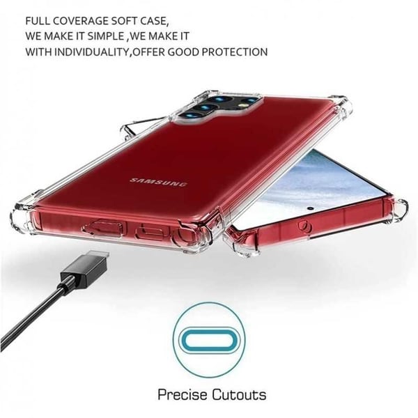 Samsung S22 Ultra Iskunvaimennus Silikonikotelo Shockr