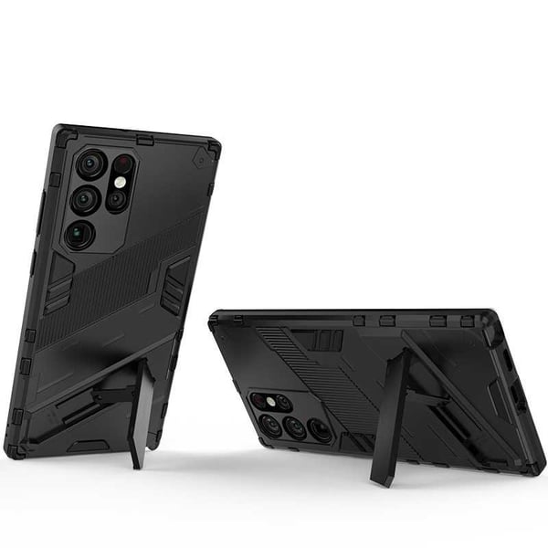Samsung S22 Ultra Stöttåligt Skal med Kickstand ThinArmor V2