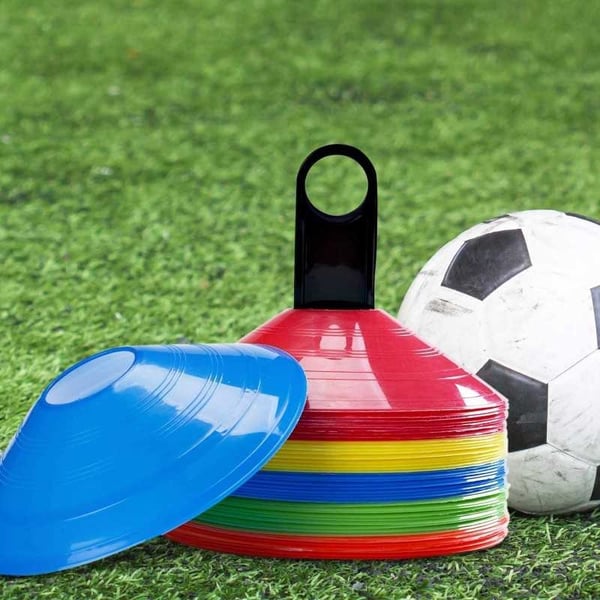 50-PACK Fotbollskoner / Markeringskoner