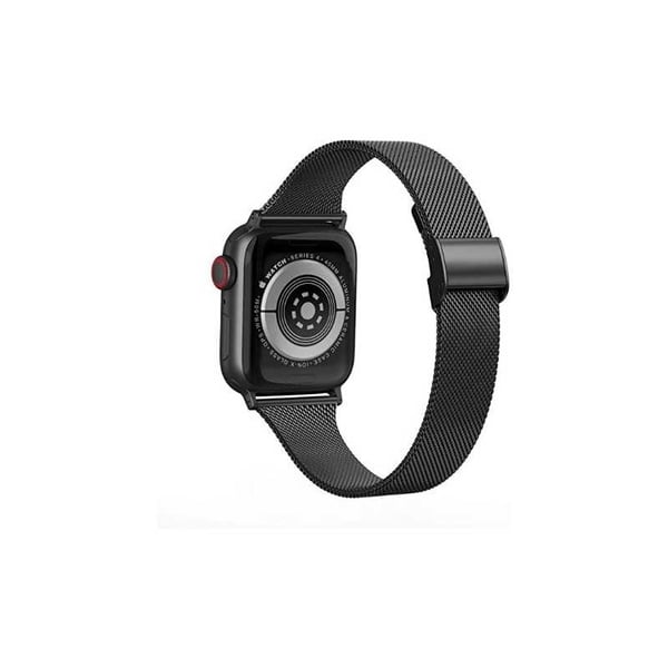 Apple Watch 38mm / 40mm / 41mm ohut rannekoru Milanese Loop