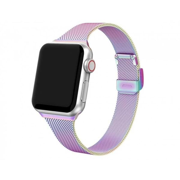 Apple Watch 38mm / 40mm / 41mm ohut rannekoru Milanese Loop