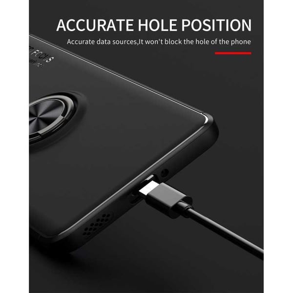 OnePlus 10 Pro Praktisk Stöttåligt Skal med Ringhållare V3