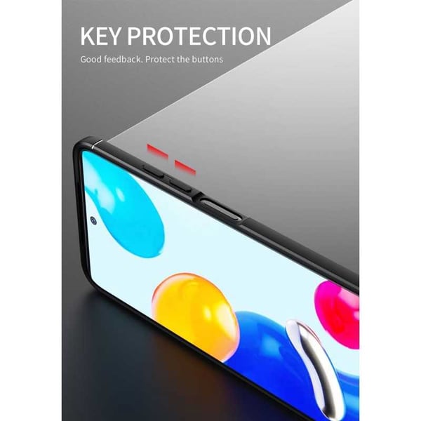 Xiaomi Redmi Note 11 / 11S Praktisk stødsikkert cover med ringholder V3
