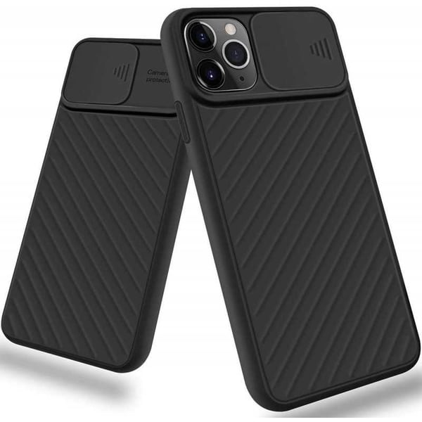 iPhone 12 Pro Max Iskunkestävä kotelo Sisäänrakennettu CamShield