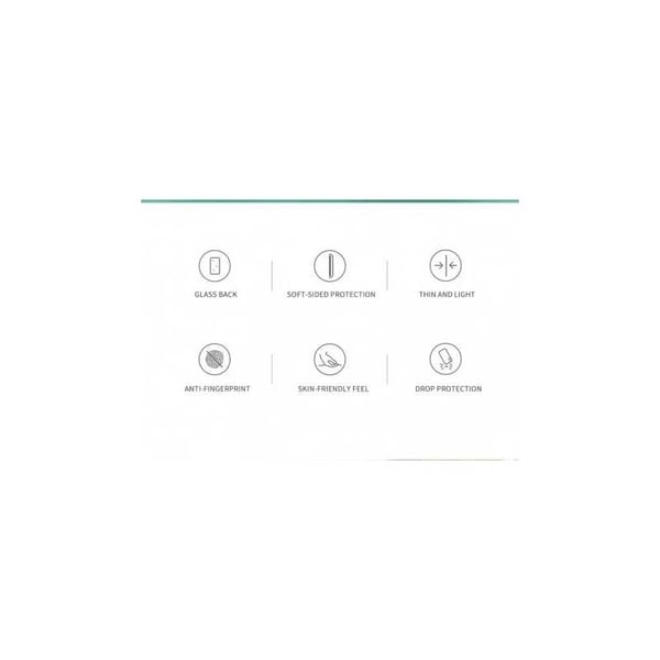Samsung A13 4G Marmorskal 9H Härdat Glas Baksida Glassback V2