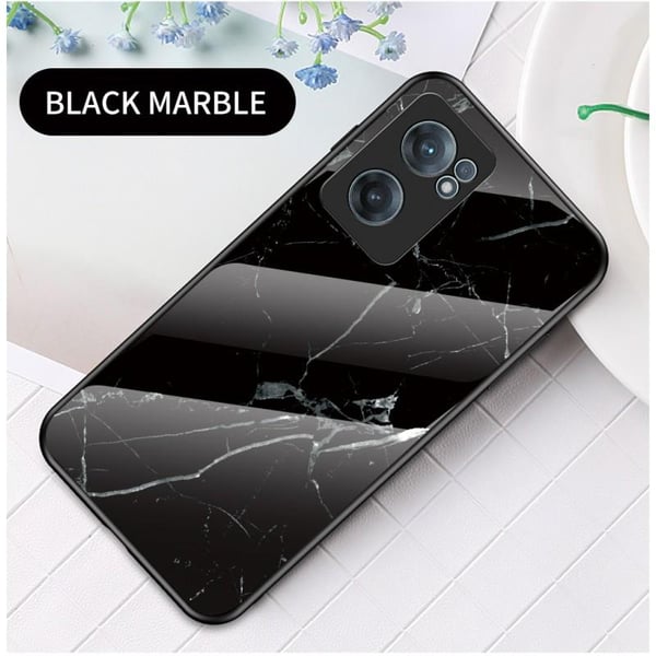 OnePlus Nord CE 2 5G Marmorikuori 9H Karkaistu lasi Takaosa Glassback V2