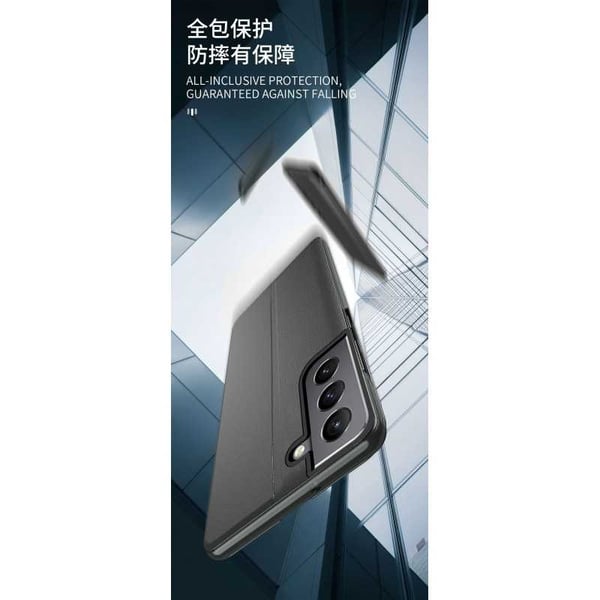 Samsung S22 Case Tech-Protect Smart View - musta