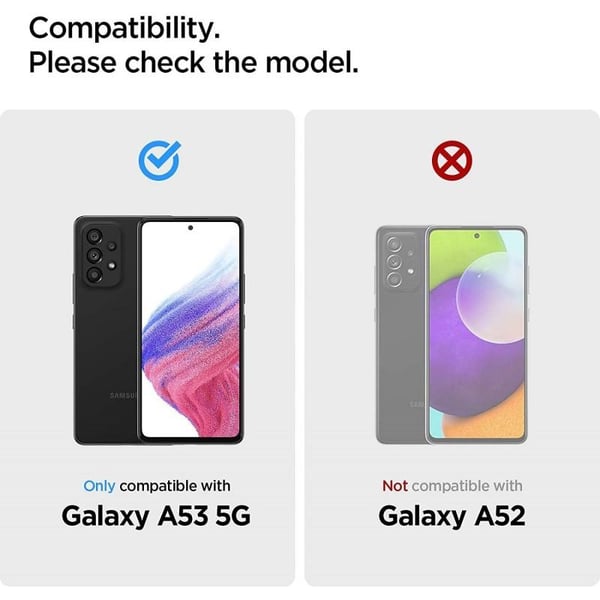 Samsung A33 5G iskunkestävä kotelo CamShield-renkaan pidikkeellä