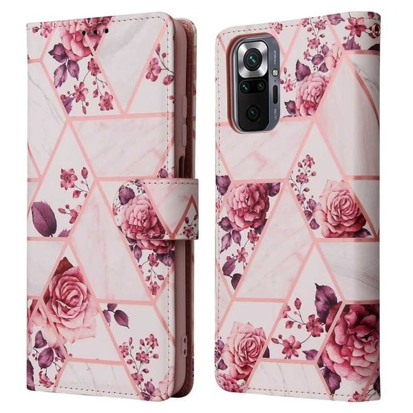 Redmi Note 10 Pro Trendikäs lompakkokotelo Sparkle 4-FACK