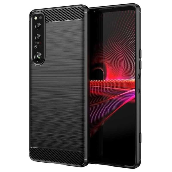 Xperia 1 IV iskunkestävä SlimCarbon kotelo