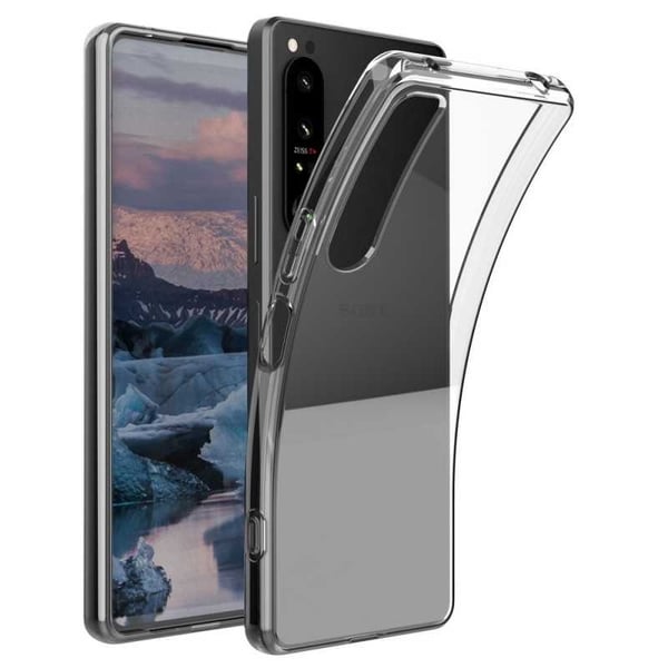 Xperia 1 IV iskuja vaimentava silikonikotelo Simple