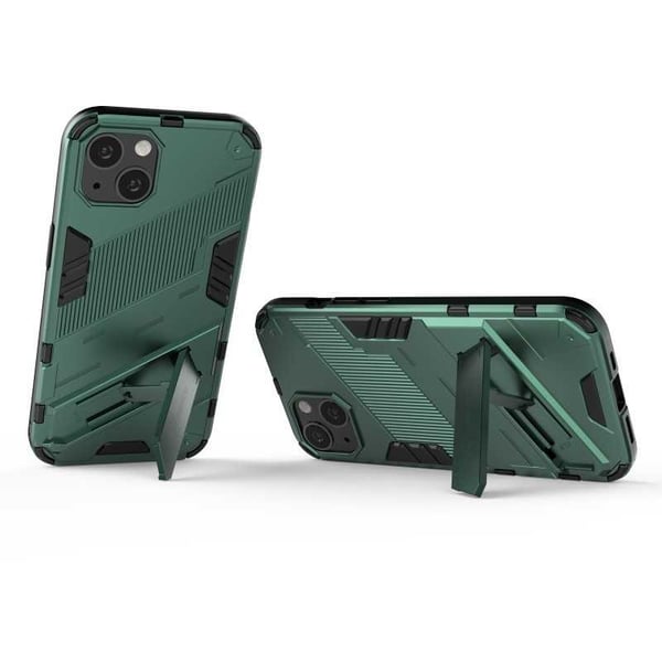 iPhone 14 Iskunkestävä kotelo jalustalla ThinArmor V2