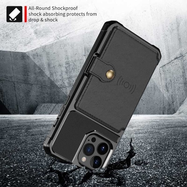 iPhone 14 Pro Stöttåligt Premium Skal 4-FACK Solid V3