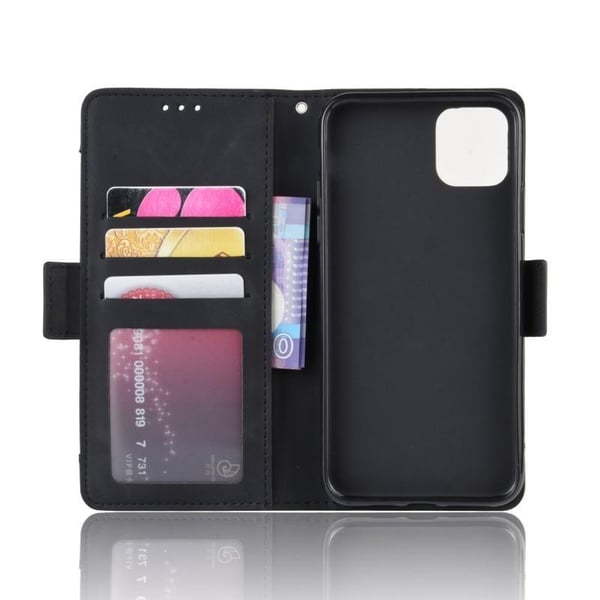 iPhone 14 Pro Plånboksfodral PU-Läder 6-FACK Winston V3