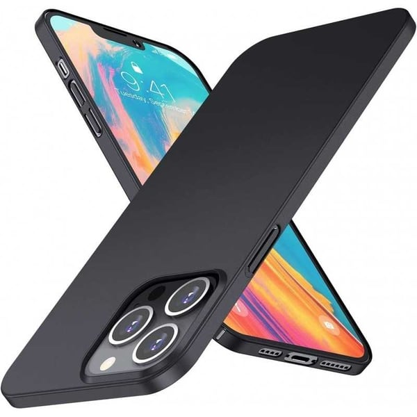 iPhone 14 Pro Max Ultra-ohut kumipinnoitettu Mattavärinen Basic V2