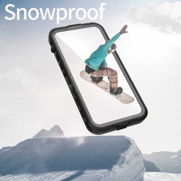 iPhone 14 Pro Max Täysi peittävä vedenpitävä Premium Shell - 2m