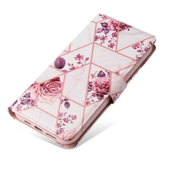 iPhone 14 Pro Trendikäs lompakkokotelo Sparkle 4-FACK