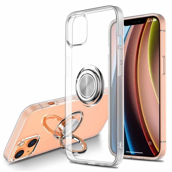 iPhone 14 Max Shockproof Cover med Ring Holder Fresh