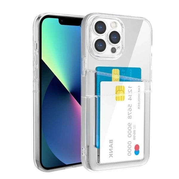 iPhone 12 Pro Max Stöttåligt Skal med Kortfack V2