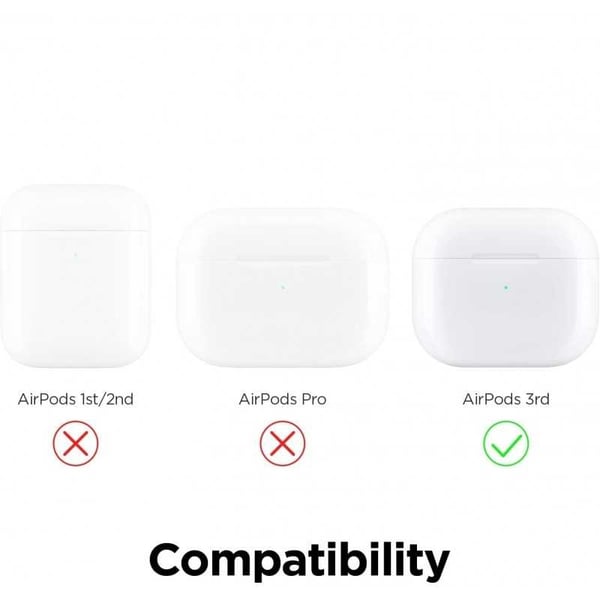 2-Paketti AirPods 3 -pölysuoja