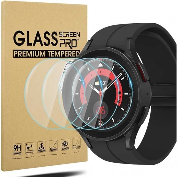 2-PACK Samsung Galaxy Watch 5 Pro Härdat Glas 0.2mm 9H