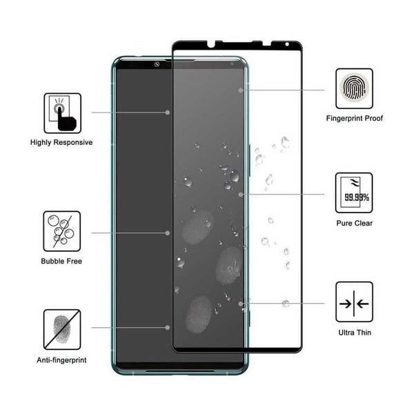 Xperia 5 IV FullFrame 0,26 mm 2,5D 9H karkaistu lasi