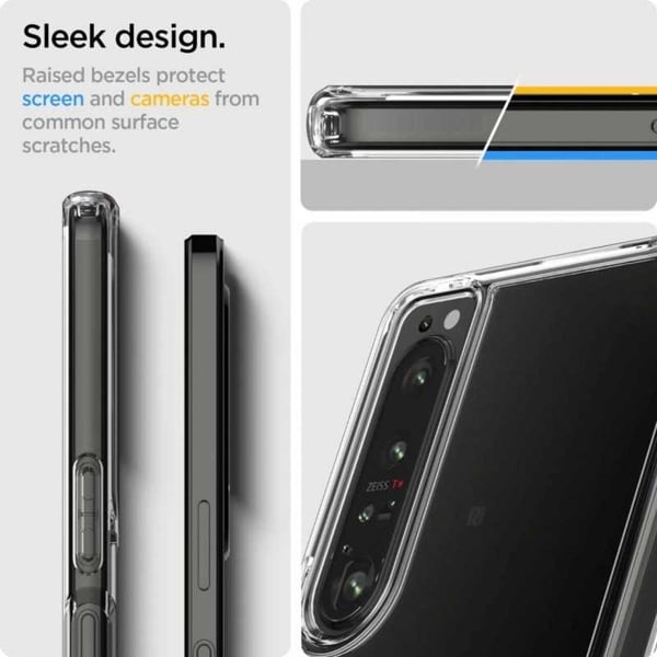 Xperia 5 IV iskuja vaimentava silikonikotelo Simple