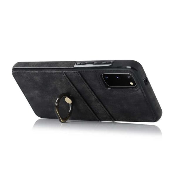 Samsung S20 -matkapuhelimen suojakuori korttitelineellä Retro V4