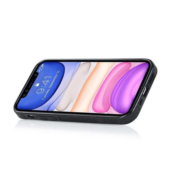 iPhone 11 -matkapuhelimen suojakuori korttitelineellä Retro V4