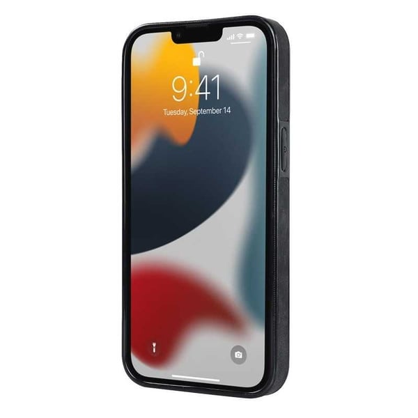 iPhone 13 Pro -matkapuhelimen suojakuori korttitelineellä Retro V4