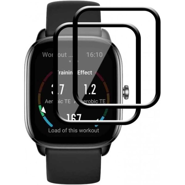 [2-PACK] Amazfit GTS 4 Mini Härdat Glas 3D 0.2mm 9H Fullframe