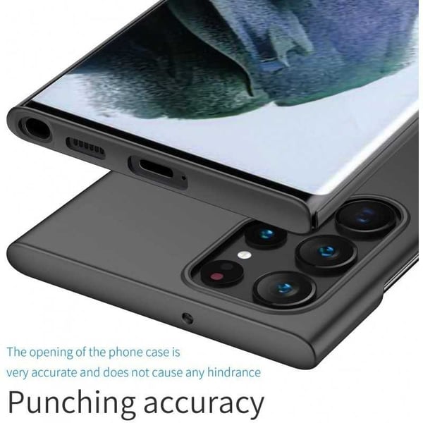 Samsung S23 Ultra kumipinnoitettu Mattavärinen Basic V2