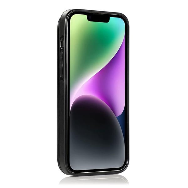 iPhone 14 Stöttåligt Skal Korthållare 3-FACK Flippr V2 Svart