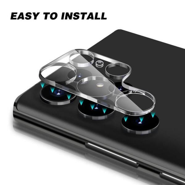 Samsung S23 Ultra -kameran linssin suojus karkaistua lasia