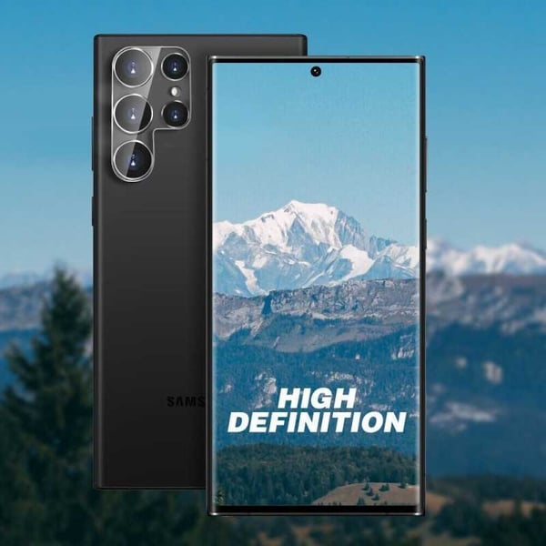2-PACK Samsung S23 Ultra Camera Protection Linssin suojaus