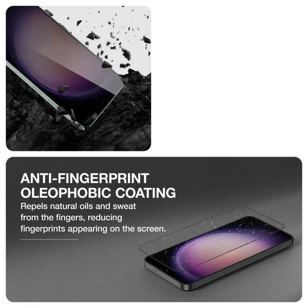 Samsung S23 Plus FullFrame 0,26 mm 2,5D 9H karkaistu lasi