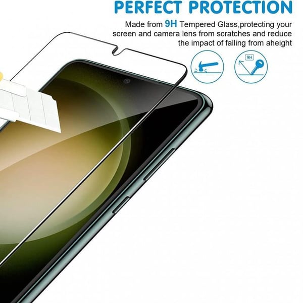 2-PACK Samsung S23 Hærdet glas 0,26mm 2,5D 9H