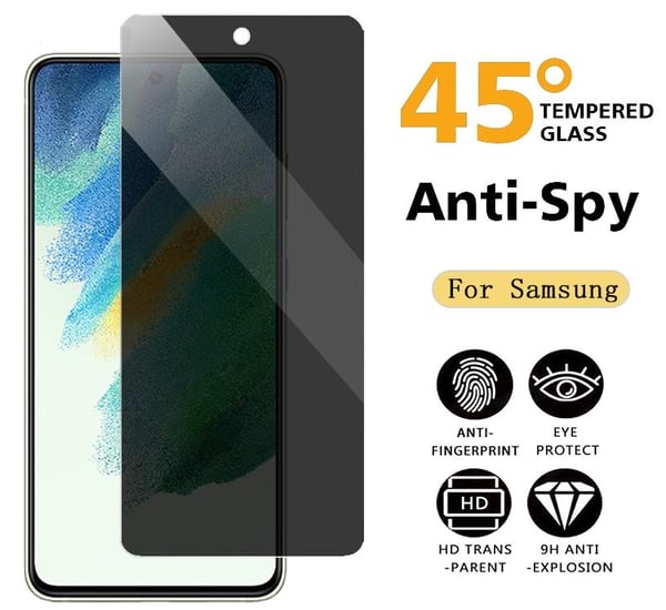 2 PACK Samsung S23 Privacy Cured lasi 0,26mm 2.5D 9H