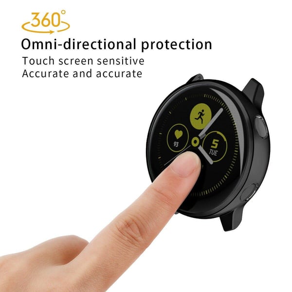 Täyskansi Samsung Galaxy Active 2 44mm 9H karkaistu lasi