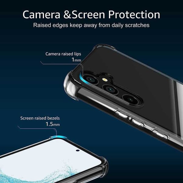 Samsung A54 5G iskuja vaimentava silikonikuori Iskunvaimennin