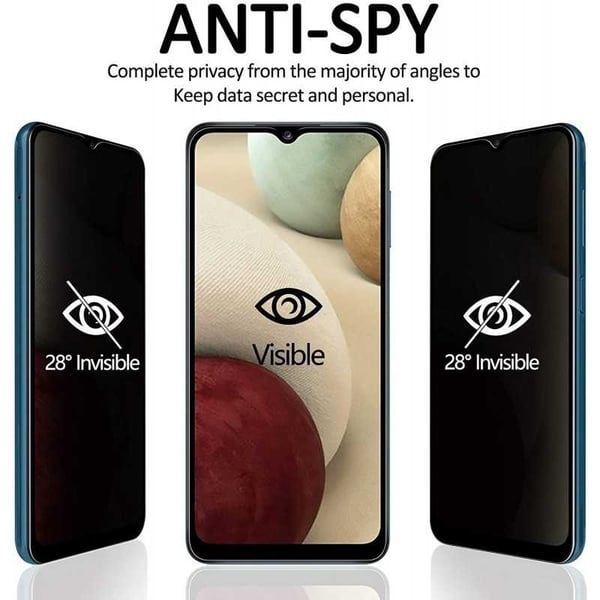 Samsung A34 5G Privacy Karkaistu lasi 0,26mm 2,5D 9H