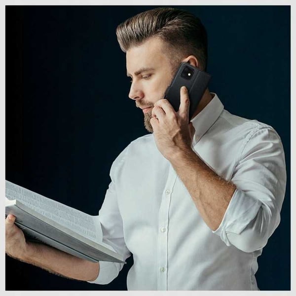 Samsung A34 5G lompakkokotelo PU-nahkainen 4-tasku