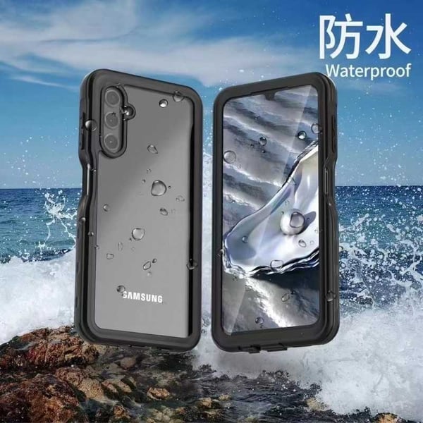 Samsung A34 5G Heltäckande Vattentät Premium Skal - 2m
