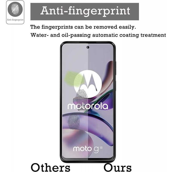 2-PACK Motorola Moto G13 / G23 Härdat glas 0.26mm 2.5D 9H