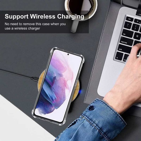 Samsung Note 20 Ultra läpinäkyvä iskunvaimenninkotelo, MagSafe-yhteensopiva