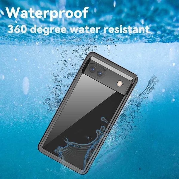 Google Pixel 6a Täyspeite Vedenpitävä Premium Suoja - 2m