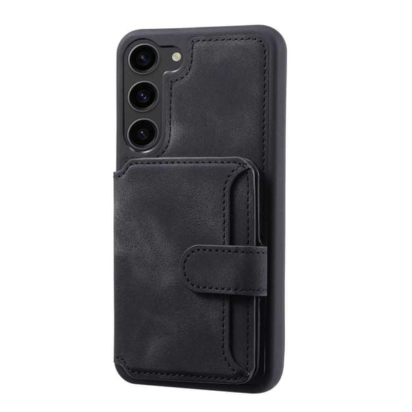 Samsung S23 Iskunkestävä Premium Cover 7-SLOT Solid V6 Nordcell™